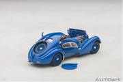 Samochody i pojazdy dla dzieci - Autoart Bugatti Type 57Sc Atlantic 1938 Blue Wi 1:43 50947 - miniaturka - grafika 1