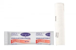 Biomar - Opaska elastyczna (papier) 4 m x 15 cm - Apteczki i materiały opatrunkowe - miniaturka - grafika 1