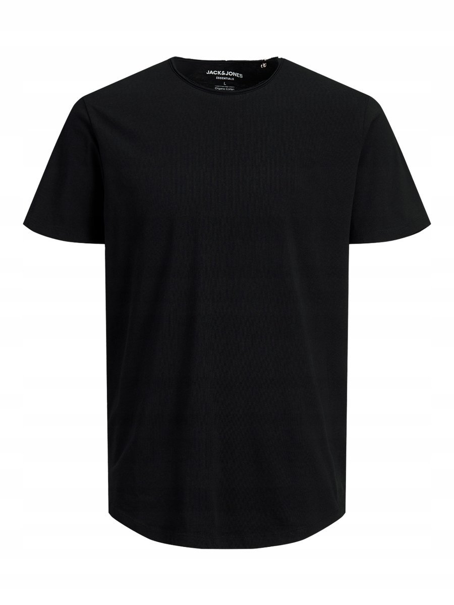 JACK&JONES T-SHIRT CZARNY KLASYCZNY S N2A