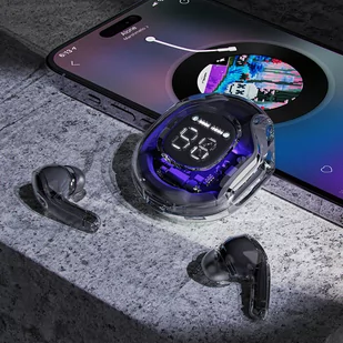 Acefast T8 Bluetooth TWS fioletowe - Słuchawki - miniaturka - grafika 3