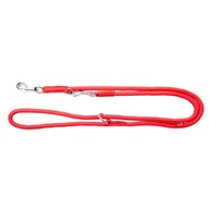 Smycze dla psów - Dingo Smycz przedłużana z linki 8mm/120-220cm CZERWONA nr kat.10358 - miniaturka - grafika 1