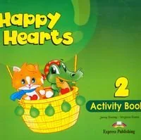Jenny Dooley, Virginia Evans Happy Hearts 2 Activity Book - Podręczniki dla szkół podstawowych - miniaturka - grafika 1