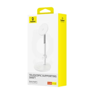 Magnetyczny uchwyt na telefon Baseus MagPro (biały) - Uchwyty samochodowe do telefonów - miniaturka - grafika 7