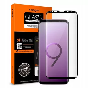 Spigen Szkło GLAS.TR Case Friendly do Samsung Galaxy S9+ 593GL22907 - Szkła hartowane na telefon - miniaturka - grafika 1