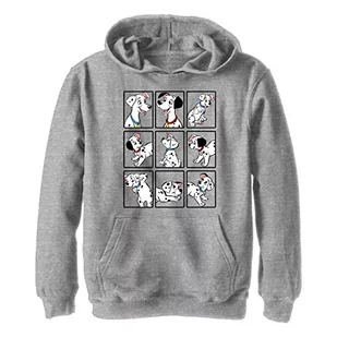Disney Dalmatian Box Up chłopięca bluza z kapturem (1 opakowanie), Sportowy wrzos, L - Bluzy dla chłopców - miniaturka - grafika 1