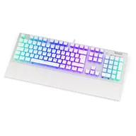 Klawiatury - ENDORFY Omnis Pudding Onyx White DE Red - miniaturka - grafika 1