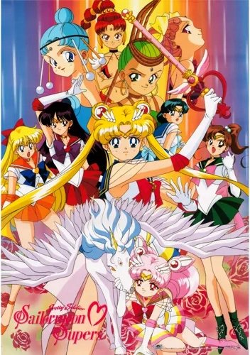 Plakat Anime Bishoujo Senshi Sailor Moon BSSM_133 A3 Custom Manga