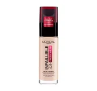 Podkłady do twarzy - Fresh L'Oreal Paris Infallible 32H Wear Foundation długotrwały podkład do twarzy 30 Perle Rose 30ml - miniaturka - grafika 1