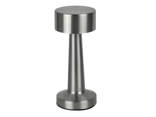 Lampa stołowa 1W 120lm CCT LED LINE RIWIA 1.8Ah srebrna - Lampy stojące - miniaturka - grafika 1