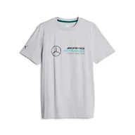 Koszulki męskie - Koszulka męska Puma MAPF1 ESS LOGO szara 62116502-XL - miniaturka - grafika 1