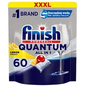 Środki do zmywarek - FINISH Kapsułki Quantum All-in-1 60 lemon  - miniaturka - grafika 1