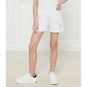 Spodnie i spodenki dla dziewczynek - Guess Szorty | Relaxed fit - miniaturka - grafika 1