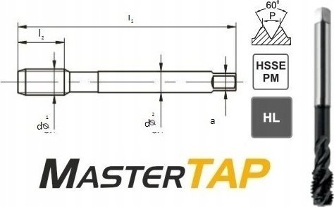 Fanar GWINTOWNIK M20 DIN-376C R45 6H HSSE-PM HL MASTERTAP