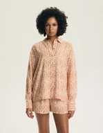 Piżamy damskie - Piżama Denise 43664 Xxl Brzoskwiniowy - miniaturka - grafika 1