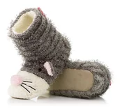 Kapcie damskie - Damskie kapcie ciepłe i wysokie buty do domu w postaci zwierzaka r. 40/41 - miniaturka - grafika 1