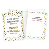 Kartki okolicznościowe i zaproszenia - Karnet Podziękowania - miniaturka - grafika 1