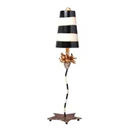 Lampy stojące - Elstead Lighting La Fleur 1Lt Table Lamp FB/LA FLEUR TL Elstead lampa stołowa abażurowa stylowa FB/LA FLEUR TL) - miniaturka - grafika 1