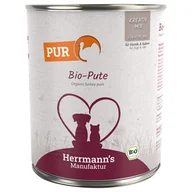 Mokra karma dla psów - Herrmann's Bio PUR, 6 x 800 g - Bioindyk - miniaturka - grafika 1