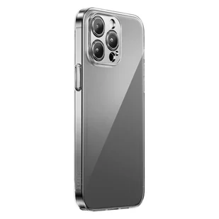 Baseus Crystal Case etui do iPhone 14 Pro cienki pokrowiec + szkło przezroczyste - Etui i futerały do telefonów - miniaturka - grafika 1