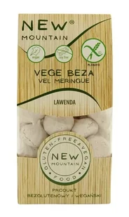 Bezy Wega��skie Lawendowe Bezglutenowe 50 g - NEW Mountain - Zdrowa żywność - miniaturka - grafika 1
