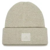 Czapki damskie - Czapka adidas Wid Cuff JM1544 Beżowy - miniaturka - grafika 1