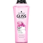 Szampony do włosów - Schwarzkopf GLISS KUR Hair Repair Szampon Liquid Silk Gloss 400ml - miniaturka - grafika 1