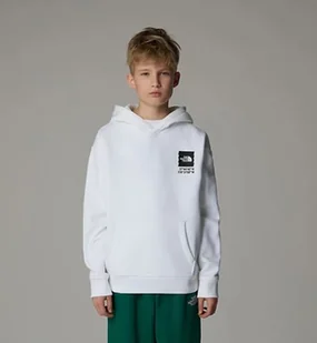 THE NORTH FACE Unisex chłopięca bluza z kapturem z grafiką oversize - Bluzy dla chłopców - miniaturka - grafika 1