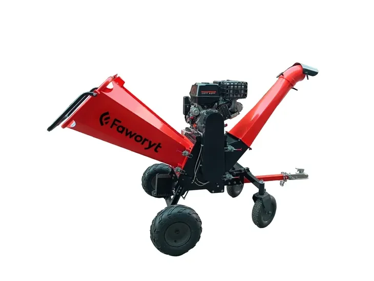 Rozdrabniacz Spalinowy Z Ruchomym Wyrzutem 500cc Rato E_start Bębnowy 15cm