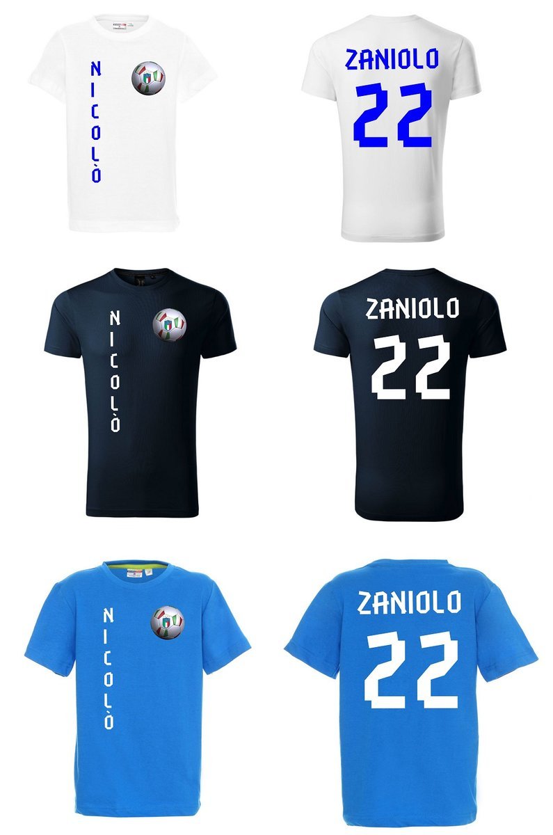 Koszulka Włochy NICOLO ZANIOLO 22 Jr