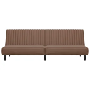 2-osobowa sofa, brązowa, sztuczna skóra - Sofy i kanapy 2-osobowa sofa, brązowa, sztuczna skóra - Sofy i kanapy - miniaturka - grafika 6