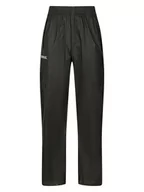 Spodnie sportowe męskie - Regatta Spodnie przeciwdeszczowe "Pack It" w kolorze czarnym - miniaturka - grafika 1