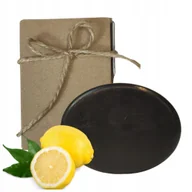 Mydła - Czarowne, Mydło węglowe z czystymi olejkami eterycznymi i masłem shea - Cytryna, 85g - miniaturka - grafika 1