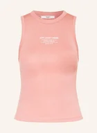 Bluzki damskie - Pepe Jeans Top Viv rosa - miniaturka - grafika 1