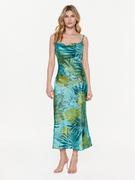 Sukienki - Guess Sukienka codzienna Akilina W3GK85 WD8G2 Zielony Regular Fit - miniaturka - grafika 1