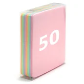 Akcesoria do okularów - 50x Ściereczka do czyszczenia i pielęgnacji okularów z Mikrofibry 17,5 x 14,5 - miniaturka - grafika 1