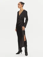 Sukienki - Imperial Sukienka koktajlowa AFGSIBA Czarny Regular Fit - miniaturka - grafika 1