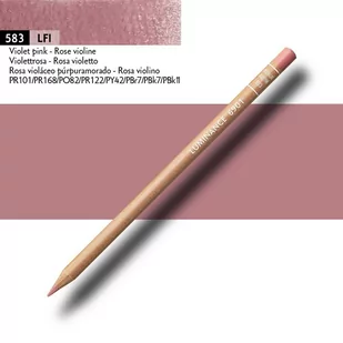 Kredka Caran D`Ache Nr.583 Violet Pink   Luminance 6901 - Kredki, ołówki, pastele i pisaki - miniaturka - grafika 1