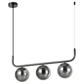Lampy sufitowe - Lampa wisząca Alisa grafitowa 3xE14 LP-005/3L grafit - miniaturka - grafika 1