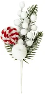Ozdoby bożonarodzeniowe - Zimowa gałązka z lizakiem - miniaturka - grafika 1