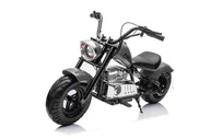 Samochody i pojazdy dla dzieci - Pojazd Motorek Chopper Warrior Szary - miniaturka - grafika 1