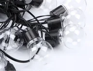 Lampy ogrodowe - Solarna Girlanda Ogrodowa Led 3,4M Wisząca Kulki - miniaturka - grafika 1