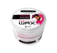 Kosmetyki do stylizacji włosów - Morfose Color Wax Wosk Do Stylizacji Pink 100ML - miniaturka - grafika 1