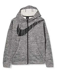Nike Bluza chłopięca B Nk Therma Fz Gfx czarny Czarny/Htr/(biały). l - Bluzy dla chłopców - miniaturka - grafika 1