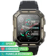Smartwatch - Rubicon RNCF27 SMARUB288 Czarny - miniaturka - grafika 1