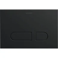 Przyciski spłukujące - Duravit DuraSystem A1 przycisk spłukujący do WC czarny mat WD5001031000 - miniaturka - grafika 1