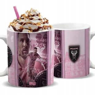 KUBEK BIAŁY Na Prezent Urodziny Upominek Dla Fana Piłki Nożnej MESSI Wzory - Kubki - miniaturka - grafika 1