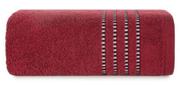 Ręczniki - Euro Firany Ręcznik Kąpielowy Fiore (16) 70 x 140 Czerwony 1220316 - miniaturka - grafika 1