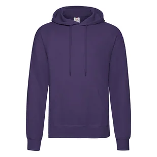 Bluza męska z kapturem Hooded Sweat Fruit of the Loom - Fioletowy XXL - Bluzy męskie - miniaturka - grafika 1