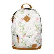 Plecaki szkolne i tornistry - Incood, Plecak Biały Gałązki Róży - miniaturka - grafika 1