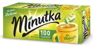 Herbata - Ekspresowa Herbata Zielona Polska Herbata Minutka Rodzinne Opakowanie 100T - miniaturka - grafika 1